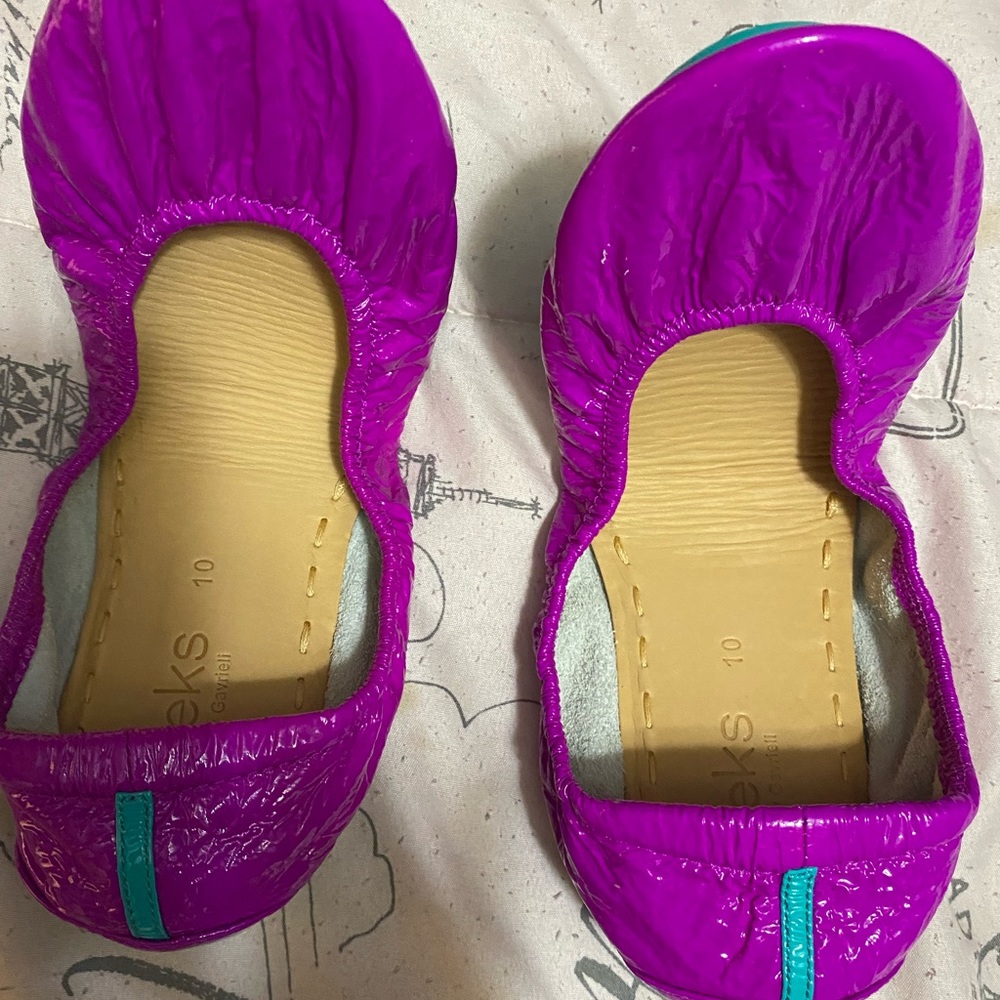 Tieks Brand New Never Worn Ultraviolet Size 10